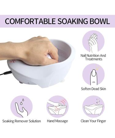Professional Electrical Handbath & Manicure Tool with Massage Function Relax & Soften Cuticles | EU Shipping Available - Buy Online on GoSupps.com