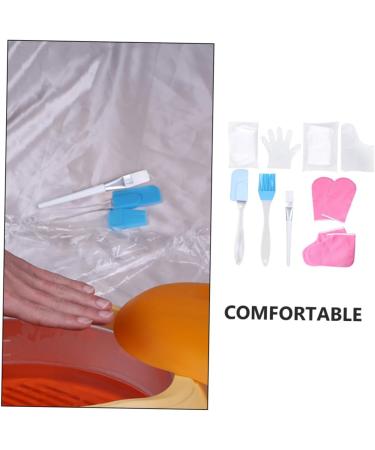 Housoutil Hydratants pour Soin des Mains Accessoire de Spa Optimise la P n tration Apr s Bain de Paraffine Unique Lavable et R utilisable Couleur Al atoire 17.5x6cm Rose - Buy Online on GoSupps.com