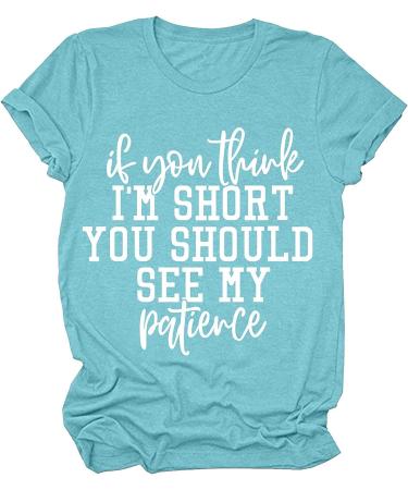 I am Not a Morning Person Funny Graphic Tee | Sky Blue Junior Women's T-Shirt - Buy Online on GoSupps.com