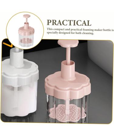 HAPINARY Bubbler Foaming Maker Plastic Foaming Maker Bubble Foamer Foams Maker Bottle Face Wash Bubble Maker Facial Cleaning Supply Facial Foams Maker - Buy Online on GoSupps.com