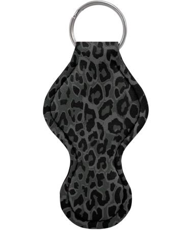 COEQINE Lip Balm Keychain for Women and Girls - For Lipstick Lipstick Lip Balm Black Leopard Print - Buy Online on GoSupps.com