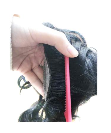 HairNotion Real Hair Toupet for Men - Swiss Tip NPU Wig Hair Part 7x9 Inch - Black 1B | Premium Hair Replacement System - Buy Online on GoSupps.com