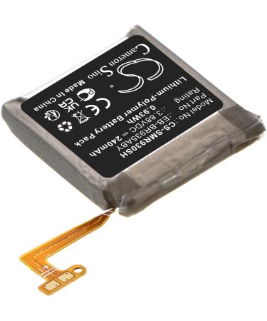 Battery for Samsung Galaxy Watch 6 40mm - Compatible with SM-R930 SM-R935 EB-BR935ABY GH43-05156A | 240mAh Replacement - Buy Online on GoSupps.com