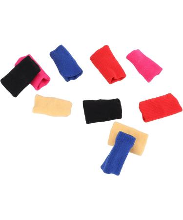 Nylon Finger Protector Sleeve Set - Daily Use Pressure Guard & Sports Finger Protection - Buy Online on GoSupps.com
