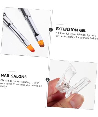 FOMIYES 3 Sets Nail Extension Set Poly Nail Clips Finger Extension Manicure Tool Nail Decoration Tool DIY Tools Nail Art Pen Nail Art Tools Patch Aluminum Alloy Securing Clip - Buy Online on GoSupps.com