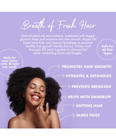 Urban Hydration Breath of Fresh Hair Kids Haircare Kit | Plant-Based Sulfate-Free Hydrating & Detangling Solution for Curly 4C Hair - Buy Online on GoSupps.com