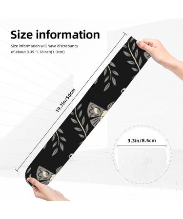 Spooky Moth Compression Socks for Women & Men - 15-20 mmHg Support for Running & Cycling | Boost Circulation & Performance - Buy Online on GoSupps.com