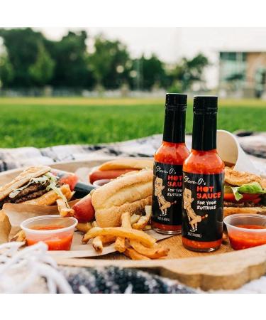 Steve-O's Garlic Habanero Hot Sauce (5 oz) | Spicy Sauce for Your Butthole | 1 Bottle - Buy Online on GoSupps.com
