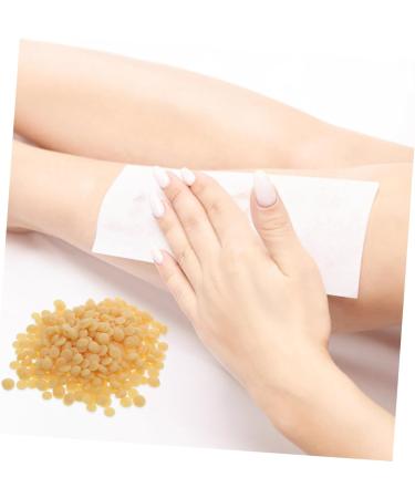 Beavorty Waxing Beads Hair Removal Cream for Women Men Bikini Line Facial Brazilian Treatment Eyebrows and Armpits Honey 100 G Yellow - Buy Online on GoSupps.com