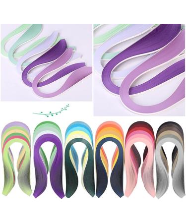 Teal Quilling Paper Strips 7mm - 120pcs, 54cm - ODETOJOY Teal Paper Quilling Set for Beginners - Ideal for Card Making & Scrapbooking - Buy Online on GoSupps.com