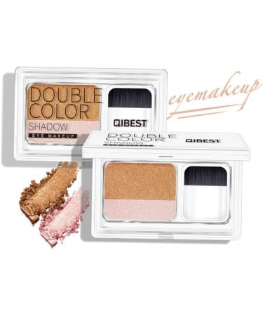 NOLITOY Eyeshadow Makeup Palette Eye Shadow Two-color The Lazy Girl - Buy Online on GoSupps.com