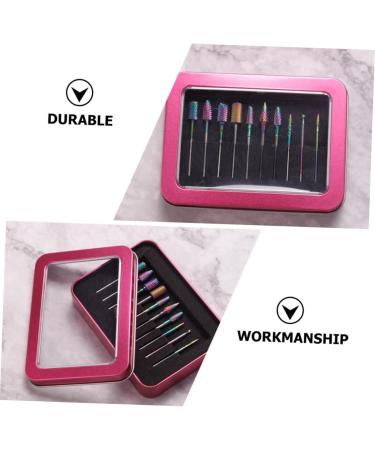 Healeved 1set Grinding Head Electric Nail Drill Heads Nail Grinding Tools Nail Polishing Heads Manicure Supplies Wisking Tool Electric Power Tools Lotion Tungsten Steel Miss Pedicure - Buy Online on GoSupps.com