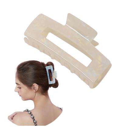Women's Large Rectangular Hair Clips for Thick Hair Celluloid Elegant Hair Clips Hair Clips for Women Color B2