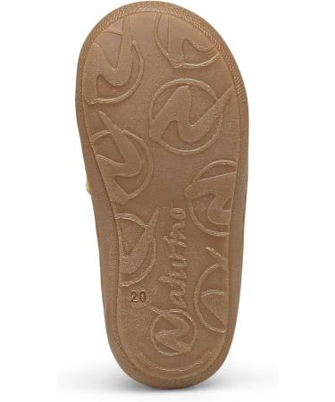 Naturino Cocoon VL Leather First-Steps Shoes - 4.5 UK Child - Yellow | Shop Now - Buy Online on GoSupps.com