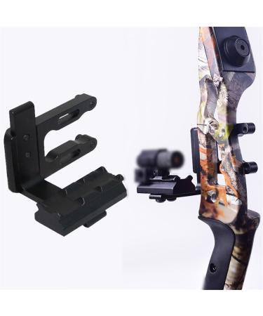 Archery CNC Bow Sight Scope Picatinny Bracket Mount for Hunting Red Dot Sight Reflex Sight Fits Compound Bow Recurve Bow