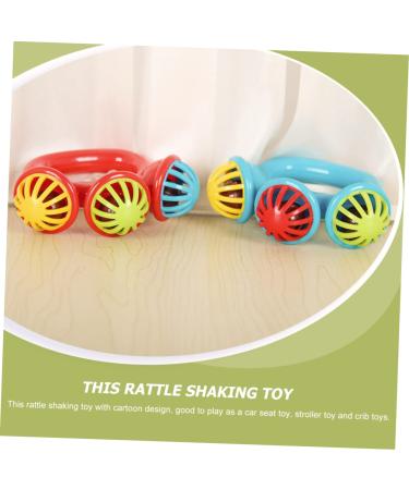 Abaodam 20 STK Hand Bell Toy for Toddlers | Soft Bite Soothing Toy | Safe & Fun Hand Crank Bell - Buy Online on GoSupps.com