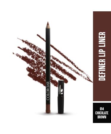 Definer Lip Liner in Chocolate Brown 014 - Long-Lasting Smooth Application | Shop Internationally - Buy Online on GoSupps.com