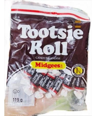 Tootsie Roll Midgees 119 Grams - Pack of 3 (119g x 3) - Buy Online on GoSupps.com