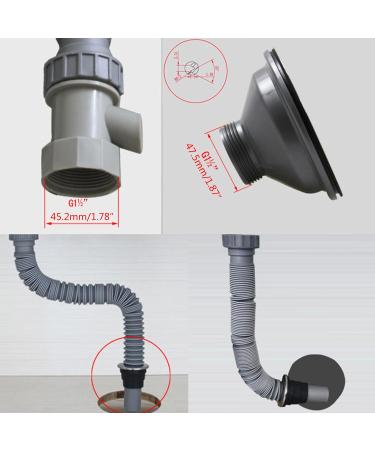Efficient Water Diverter Easy to Install Downspout Extender Convenient Gutter Downspout Kit Manages Moderate Water Catch Basin Drainages Gutter Extension Easy to Install Gutter Water Extensions - Buy Online on GoSupps.com
