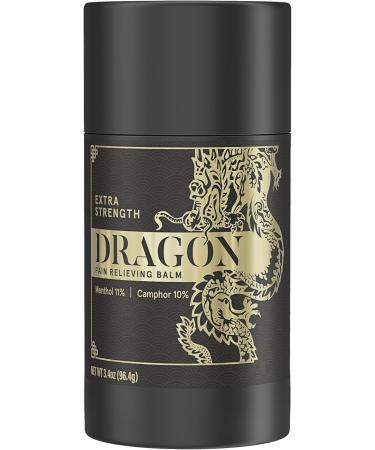 Dragon Balm 3.4oz Roll-Up Extra Strength 3.4 Ounce (Pack of 1)