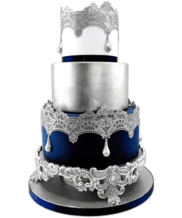 Decorative Metallics Lustre Dust - Silver - Buy Online on GoSupps.com