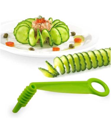 Alipis 1 pc Spiral Cucumber Carrot Slicer Shaving Cutter Helper Color Random Rotary Kitchen - Buy Online on GoSupps.com