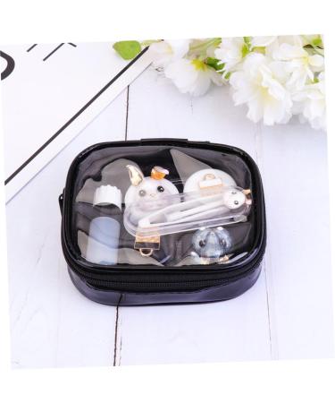 Buy Gatuida 3-St Holders for Lens Containers - Colorful Eye & Lip Gloss Organizer Portable Contact Case Accessories for Travel - Buy Online on GoSupps.com