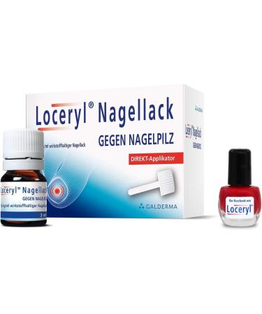 Loceryl Nail Polish for Nail Fungus 3ml - Direct Applicator + Free Red Nail Polish | International Shipping - Buy Online on GoSupps.com