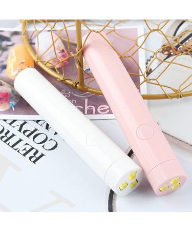 dijiusidy Nail Dryer 3W USB LED Mini Flashlight Pocket Travel Manicure Lamp Professional Single Fingernail DIY Gel Light White - Buy Online on GoSupps.com