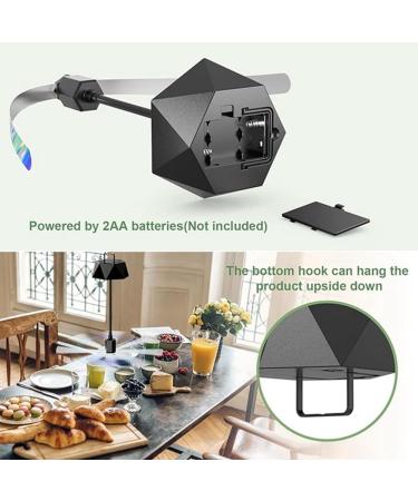 LAMELLIS Fly Fans for Tables Effective Fly Repellent Fan with Soft Blades Keeps Flies Portable Fly Fan for Picnic BBQ Etc Easy to Use - Buy Online on GoSupps.com