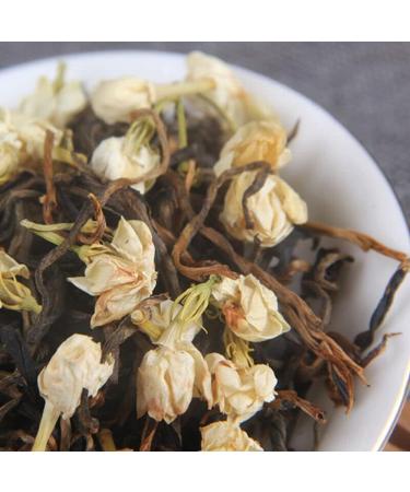 500g de th noir au jasmin Fengqing Yunnan feuilles de th rouge bourgeons d'or en vrac - Buy Online on GoSupps.com