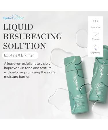 HydroPeptide Liquid Resurfacing Solution - Daily Leave-On Peptide Exfoliant with 2% Salicylic Acid for Exfoliation & Illumination - 4 Ounce - Shop Internationally - Buy Online on GoSupps.com