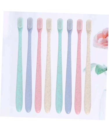 Minkissy Travel Toothbrush Set - 4 Boxes 8 Pieces - Portable Toothbrushes & Cases for On-the-Go Hygiene - Buy Online on GoSupps.com