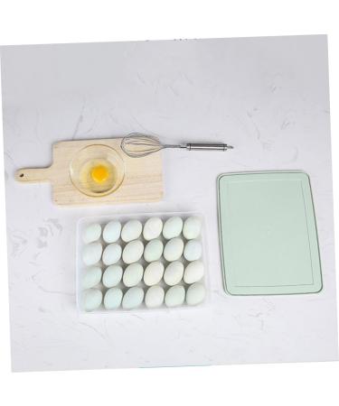LABRIMP 1pc 24 Eggs Egg Tray Egg Rack for Refrigerator Egg Holder Egg Plate Ingredients re-usable - Buy Online on GoSupps.com