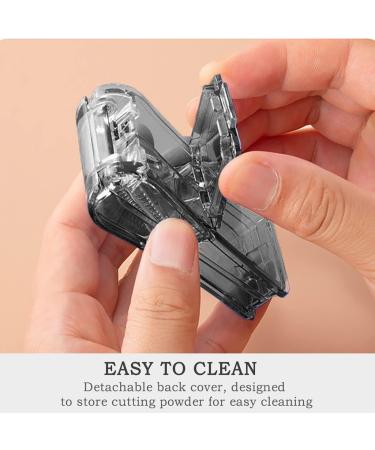 Pill Tablet Cutter - Small/Large Pill Splitter & Blade for Easy Cutting - Black - Buy Online on GoSupps.com
