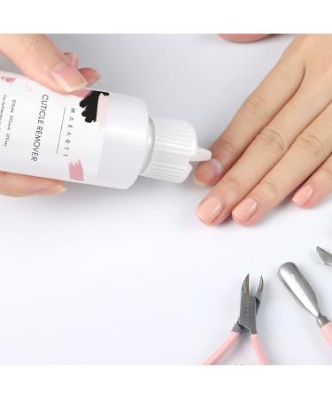 Makartt Cuticle Remover Liquid - Professional Nail Care Cuticle Softener 4.2 Fl.OZ for Manicure & Pedicure - Instant Cuticle Dissolver for Dry Cuticles - Buy Online on GoSupps.com