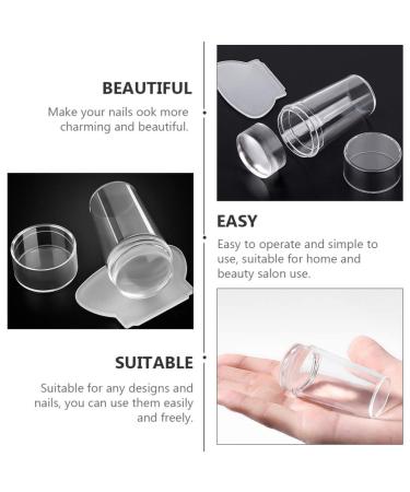 Beaupretty Manicure Tools Set - Jelly Nail Art Stamp Kit with Silicone Heads for Creative Nail Designs - Buy Online on GoSupps.com