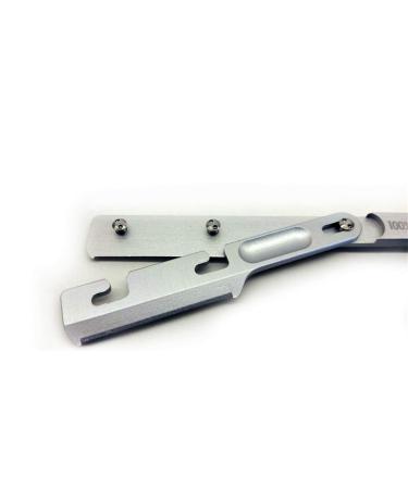 FOCUS SLIM R28-2 Shaving Apparatus - Lightweight Aluminum Instant Open Portable Silver Design - Shop Internationally - Buy Online on GoSupps.com