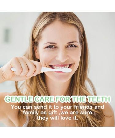 EasyHonor Extra Soft Toothbrush for Sensitive Gums - 6 Pack with 20000 Soft Floss Bristles for Pregnant Women, Elderly, Braces & Gum Recessions - Buy Online on GoSupps.com