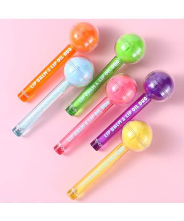 Shop Lollipop Color Changing Lip Balm & Gloss Combo - Waterproof & Long Lasting - International Shipping Available! - Buy Online on GoSupps.com