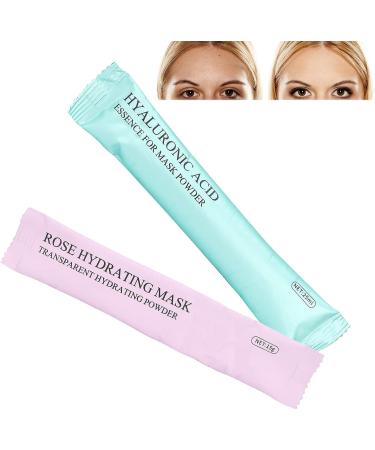 Qukaim Modeling Facial Mask Powder Modeling Facial Mask Powder Rose Peel-Off Jelly Facial Mask Powder Nourishing Moisturizing 50g - Buy Online on GoSupps.com