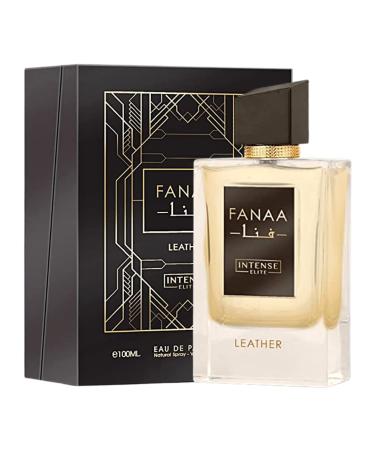 Fanaa Leather Arabian Perfume For Men 100ML (3.4Oz) Eau De Parfum Men With Mandarin Bergamot & Pepper Notes Long Lasting Perfume