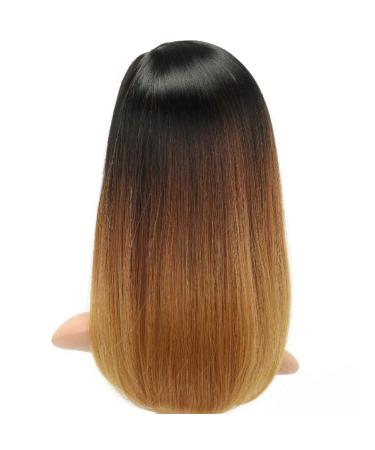 Buy BGHJUE Yellow Long Straight Synthetic & Gray Short Hair Wig for Women - Left Side Parting Pixie Cut - Buy Online on GoSupps.com