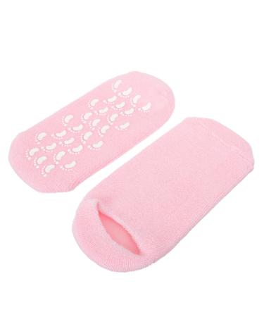 Beatifufu 1 Pair Gel Socks Women Socks Heel Repair Socks Gels Foot Covers Foot Moisturizing Socks Foot Lotion for Dry Feet Hydrating Lotion Inner Essential Oil Moisturizing Gel