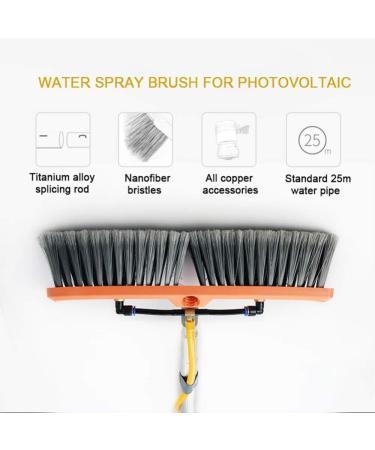 Window Cleaning Pole 4.5-12M Photovoltaic Panel Cleaning Tool Multi-Purpose Water Spray Brush Extendable Cleaner for Trucks Windows Washing/5M/14.8Ft - Buy Online on GoSupps.com