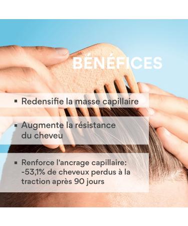 Bailleul | Cystiphane + | Anti-hair loss shampoo | Hair loss (occasional or chronic) | Redensifies and protects against breakage & loss | Volume resistance & suppleness | 1x200 ml - Buy Online on GoSupps.com