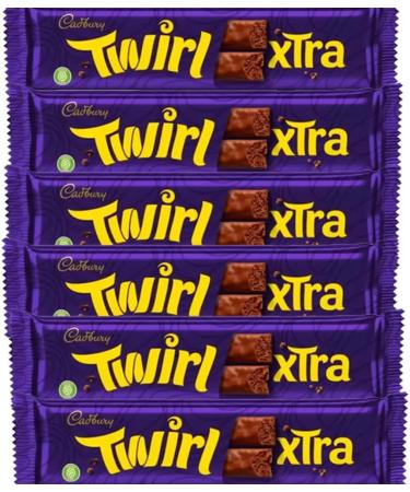 VIMIX Twirl Xtra Chocolate Bar 54g | Pick Any Number of Bars - Buy Online on GoSupps.com
