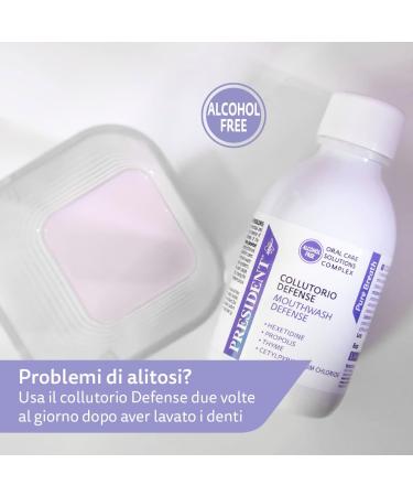  President President Kit of 2 defense greasy gels with antimicrobial anti-plaque and soothing action. Ideal for people suffering from halitosis and for maintenance after treatments with chlorhexidine. 2 x 200 ml - Buy Online on GoSupps.com