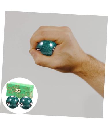 Homsfou 2-Pack Metal Massage Tools | Stress Relief Handballs & Chinese Meditation Balls for Adults | Best Massage Roller Balls for Relaxation - Buy Online on GoSupps.com