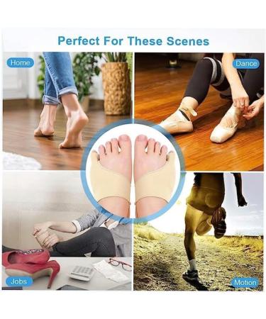Latulipo Bunion Corrector & Toe Sleeve - Compression Spacers for Big Toe Valgus Correction - Bunion Protector Sleeve for Pain Relief - Buy Online on GoSupps.com